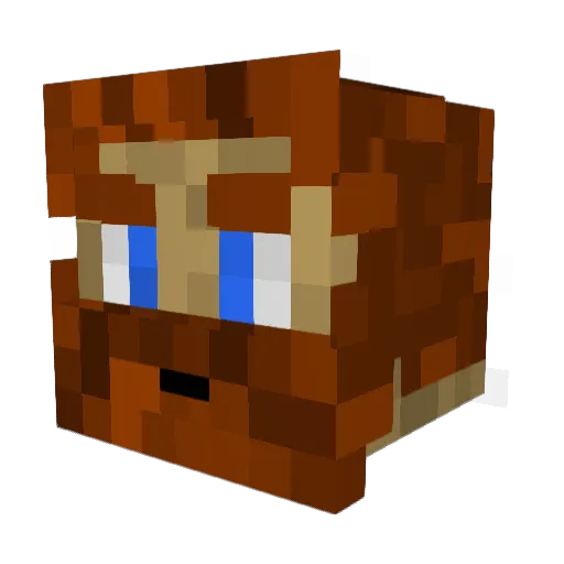 MorgulScout Minecraft avatar head, 3D render