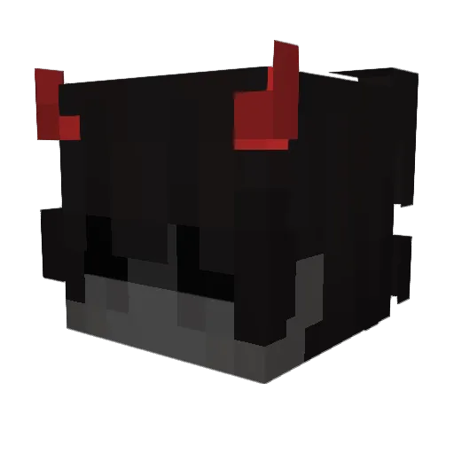Morgun1998 Minecraft avatar head, 3D render