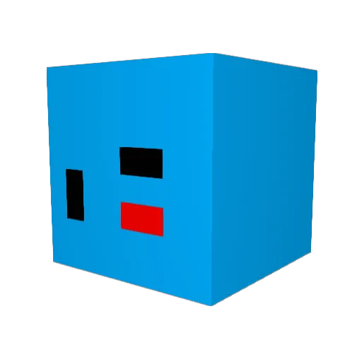 Moriah__ Minecraft avatar head, 3D render