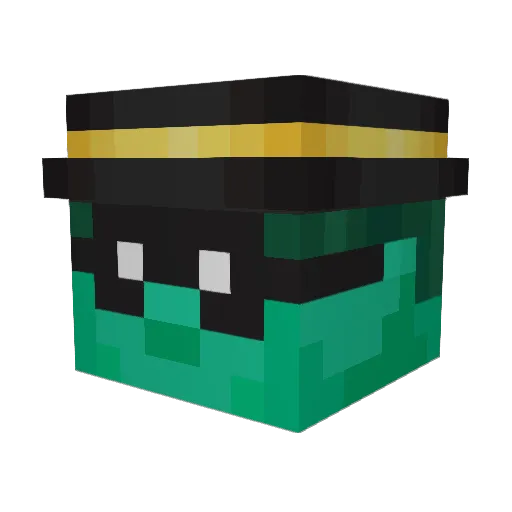 MorisonSon Minecraft avatar head, 3D render