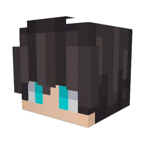 Moritz3611 Minecraft avatar head, 3D render