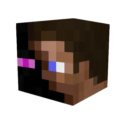 Moritz51 Minecraft avatar head, 3D render