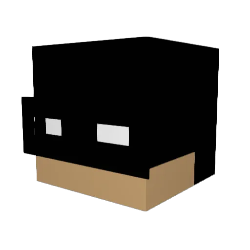 Mork_von_Ork Minecraft avatar head, 3D render