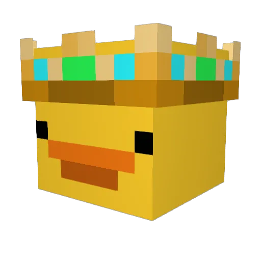 Morkius47 Minecraft avatar head, 3D render