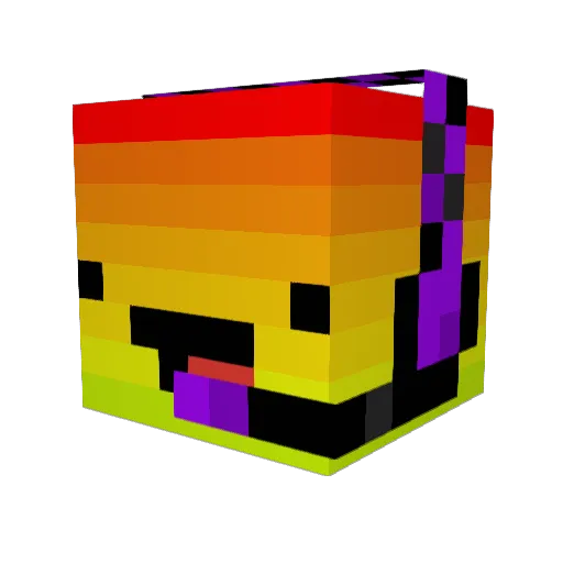 MormonJudas Minecraft avatar head, 3D render