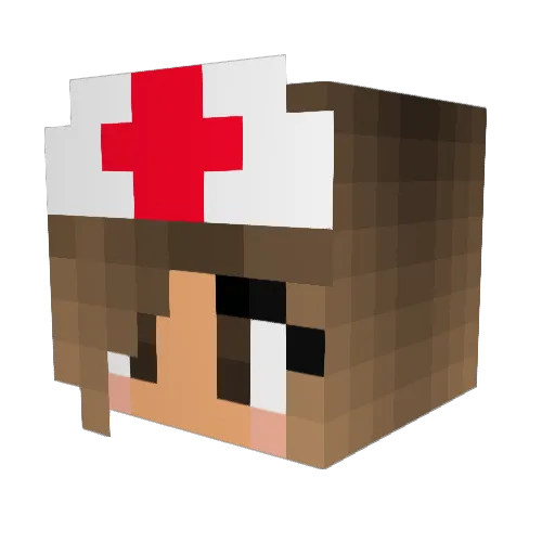Mormon_Marauder Minecraft avatar head, 3D render