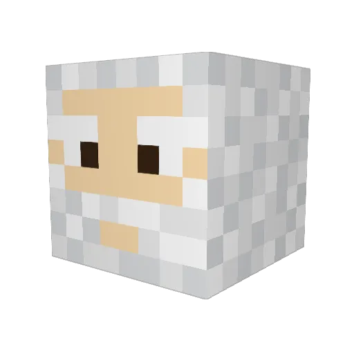 Morning_oak Minecraft avatar head, 3D render