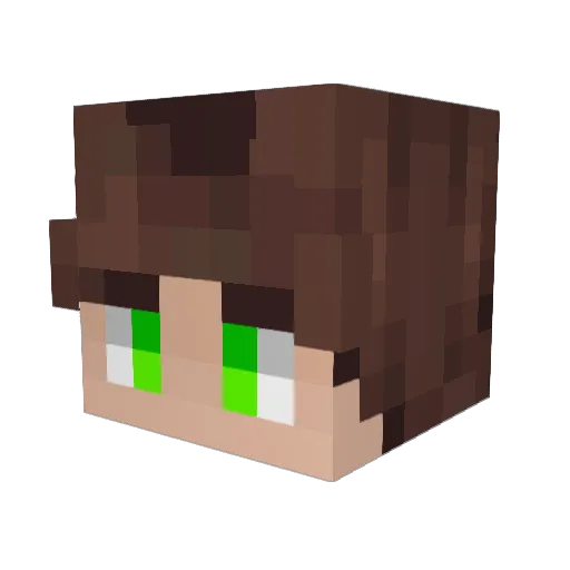 Morogamer_Bre Minecraft avatar head, 3D render