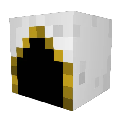 MorosePrizm Minecraft avatar head, 3D render