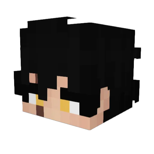 Morph78 Minecraft avatar head, 3D render