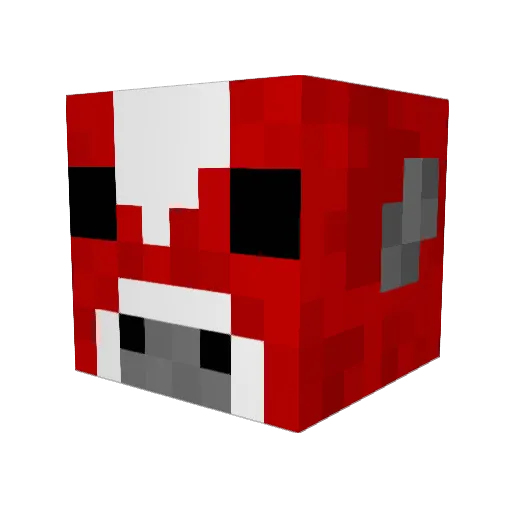 Morphinator14 Minecraft avatar head, 3D render