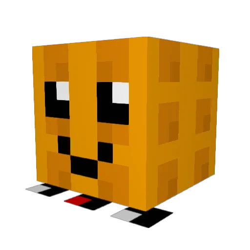 Morphyzz Minecraft avatar head, 3D render