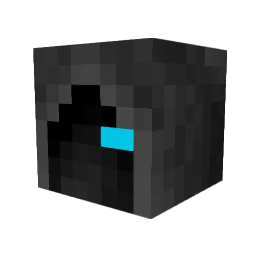 Morrdicai Minecraft avatar head, 3D render