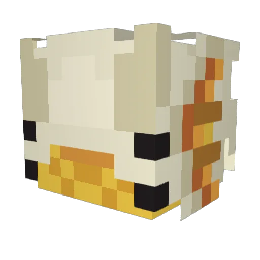 MorriganLeStray Minecraft avatar head, 3D render