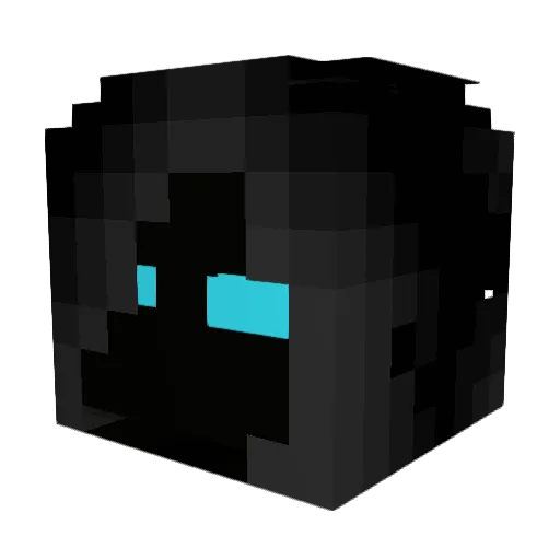 MorroBro Minecraft avatar head, 3D render