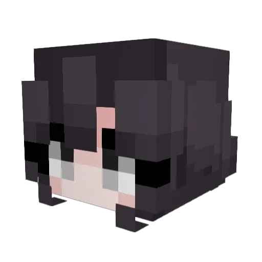 MorrowsDawn Minecraft avatar head, 3D render