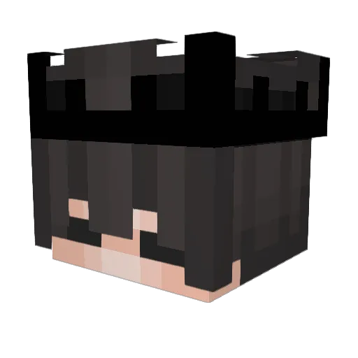 MorshV Minecraft avatar head, 3D render
