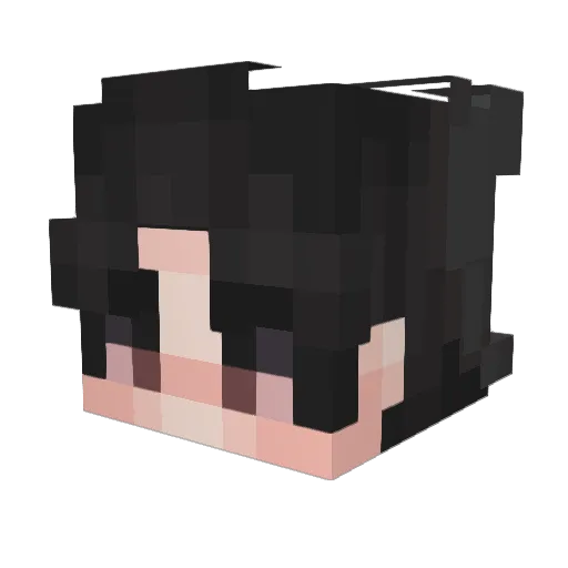 Mort_Mds Minecraft avatar head, 3D render