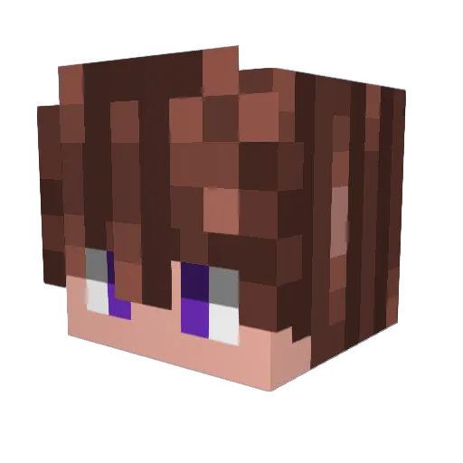 MortalDeath1994 Minecraft avatar head, 3D render