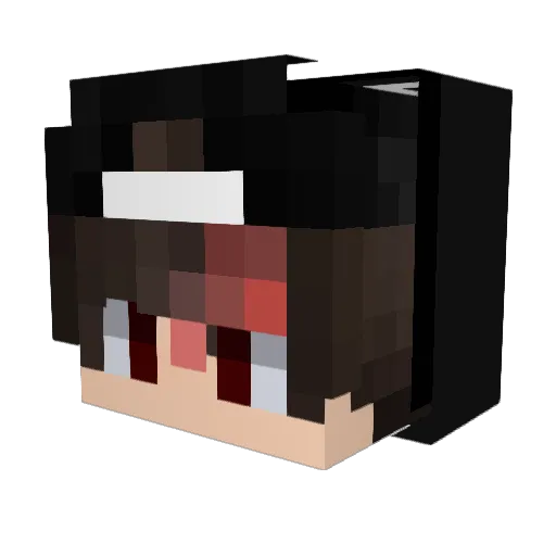 Mortalis005 Minecraft avatar head, 3D render