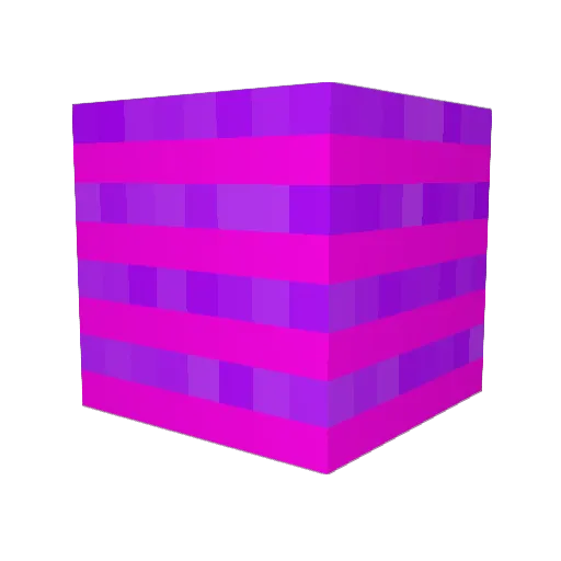 Morteum06 Minecraft avatar head, 3D render