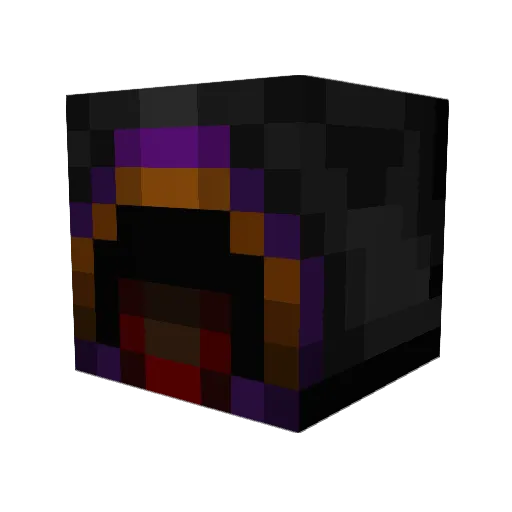 Morthis Minecraft avatar head, 3D render