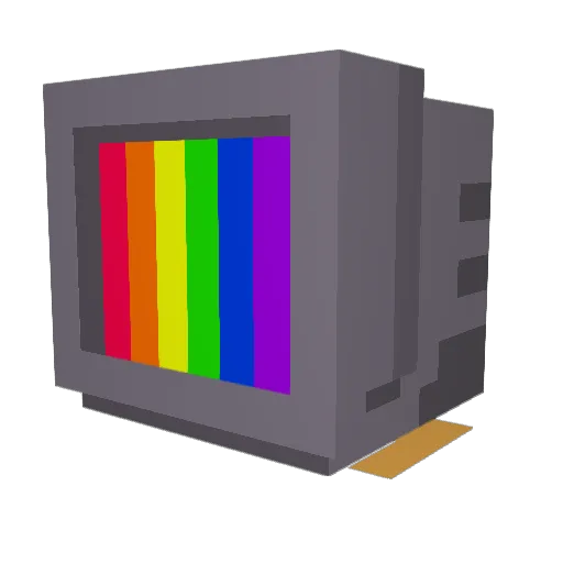 Mortilad Minecraft avatar head, 3D render