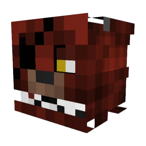 Mortimer03 Minecraft avatar head, 3D render