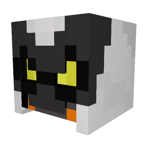 Morwiter Minecraft avatar head, 3D render