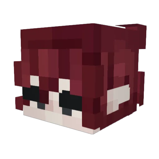 MorxLov_n Minecraft avatar head, 3D render