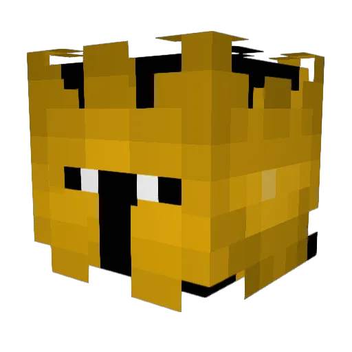 Moscar2011 Minecraft avatar head, 3D render