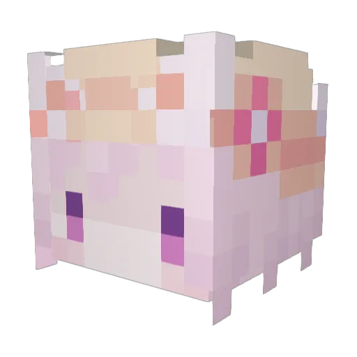 Moscovun Minecraft avatar head, 3D render