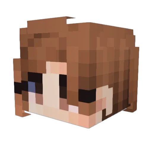 Moscow123221 Minecraft avatar head, 3D render