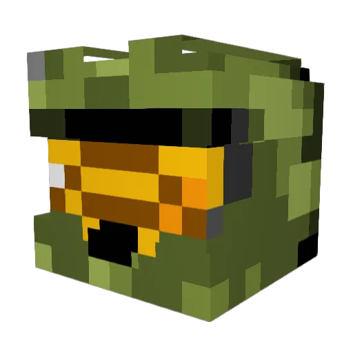 Mosheshin99 Minecraft avatar head, 3D render