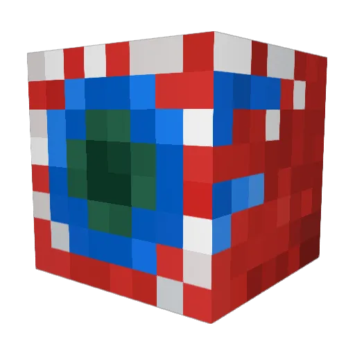 Moshroomwiz Minecraft avatar head, 3D render