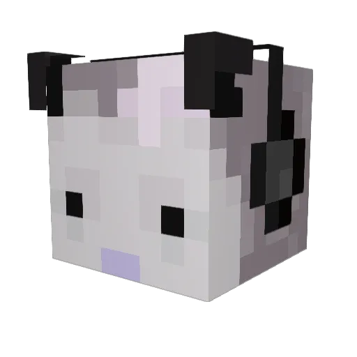 Mossy_Shroom Minecraft avatar head, 3D render