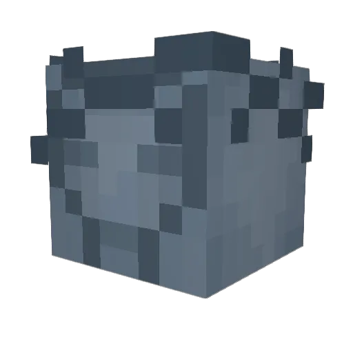 Mossyl_ Minecraft avatar head, 3D render