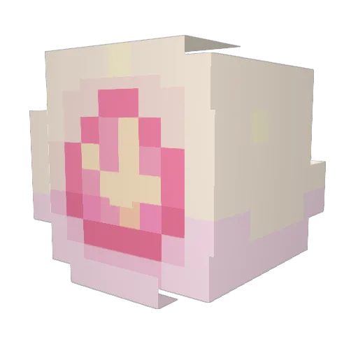 MostLikelyMochi Minecraft avatar head, 3D render