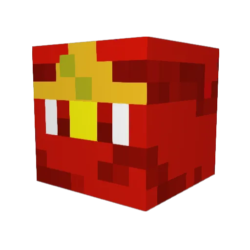 MostlyDope Minecraft avatar head, 3D render