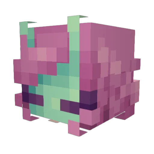 MotherGoose31 Minecraft avatar head, 3D render