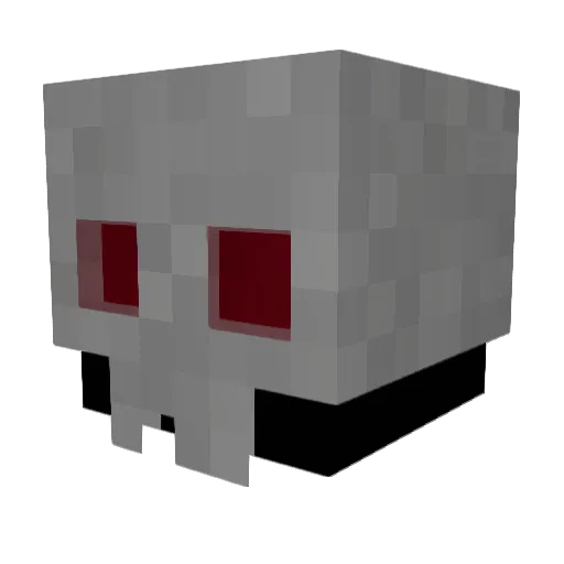 MotherTeresia Minecraft avatar head, 3D render