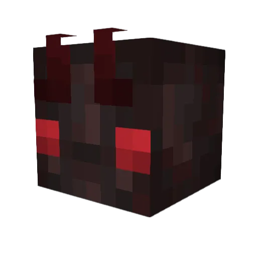 Mothman7032 Minecraft avatar head, 3D render