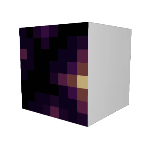 Mothra10 Minecraft avatar head, 3D render