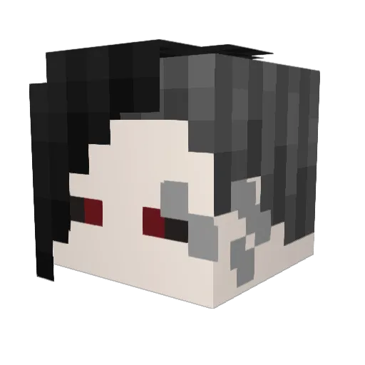 Motorhead_1234 Minecraft avatar head, 3D render