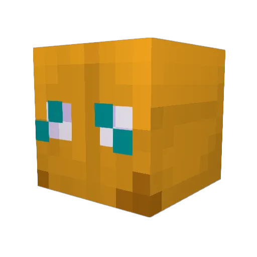 MottenFlohLP Minecraft avatar head, 3D render