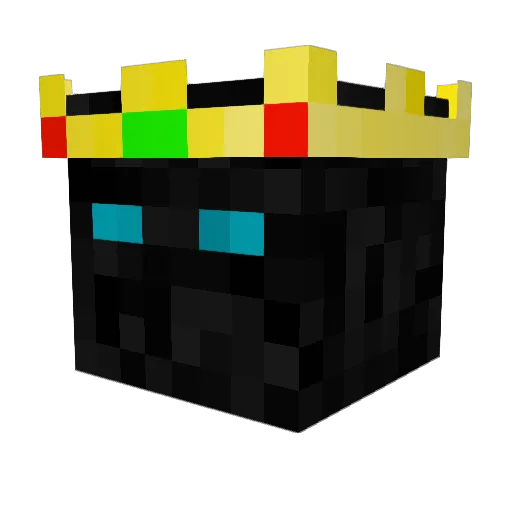 MotterLP Minecraft avatar head, 3D render