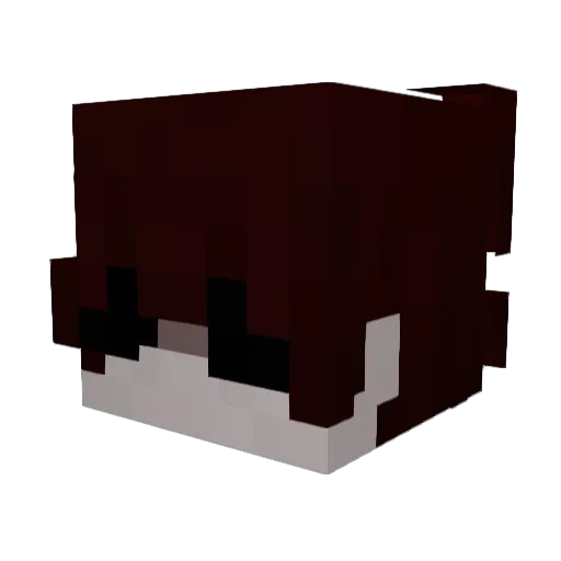 Motty2011 Minecraft avatar head, 3D render