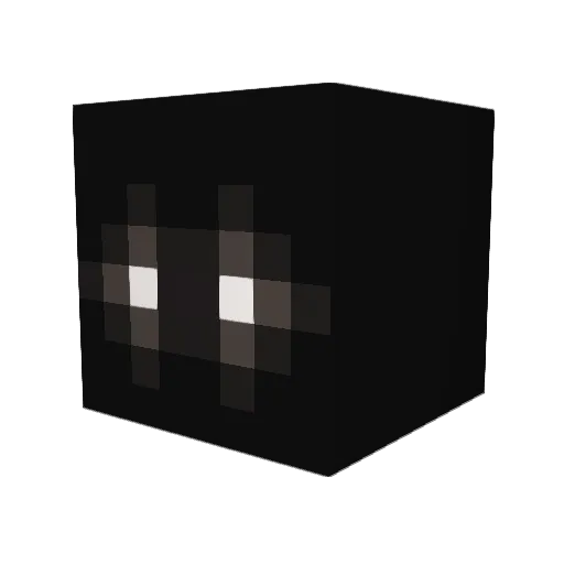 Motya05 Minecraft avatar head, 3D render