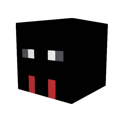 MouldyBurger Minecraft avatar head, 3D render