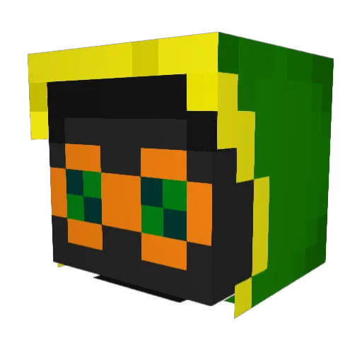 MountCloudyy Minecraft avatar head, 3D render